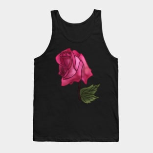 Red rose Tank Top